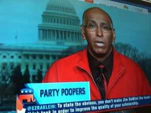 Michael Steele repping the red states